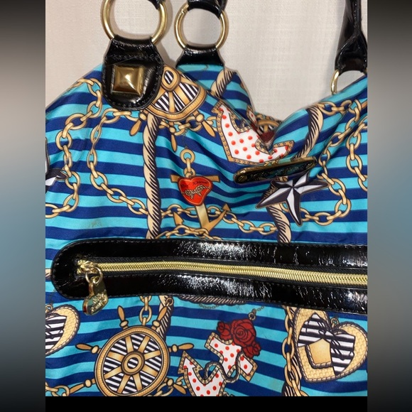 Betsey Johnson sailor theme tote bag - Picture 7 of 7